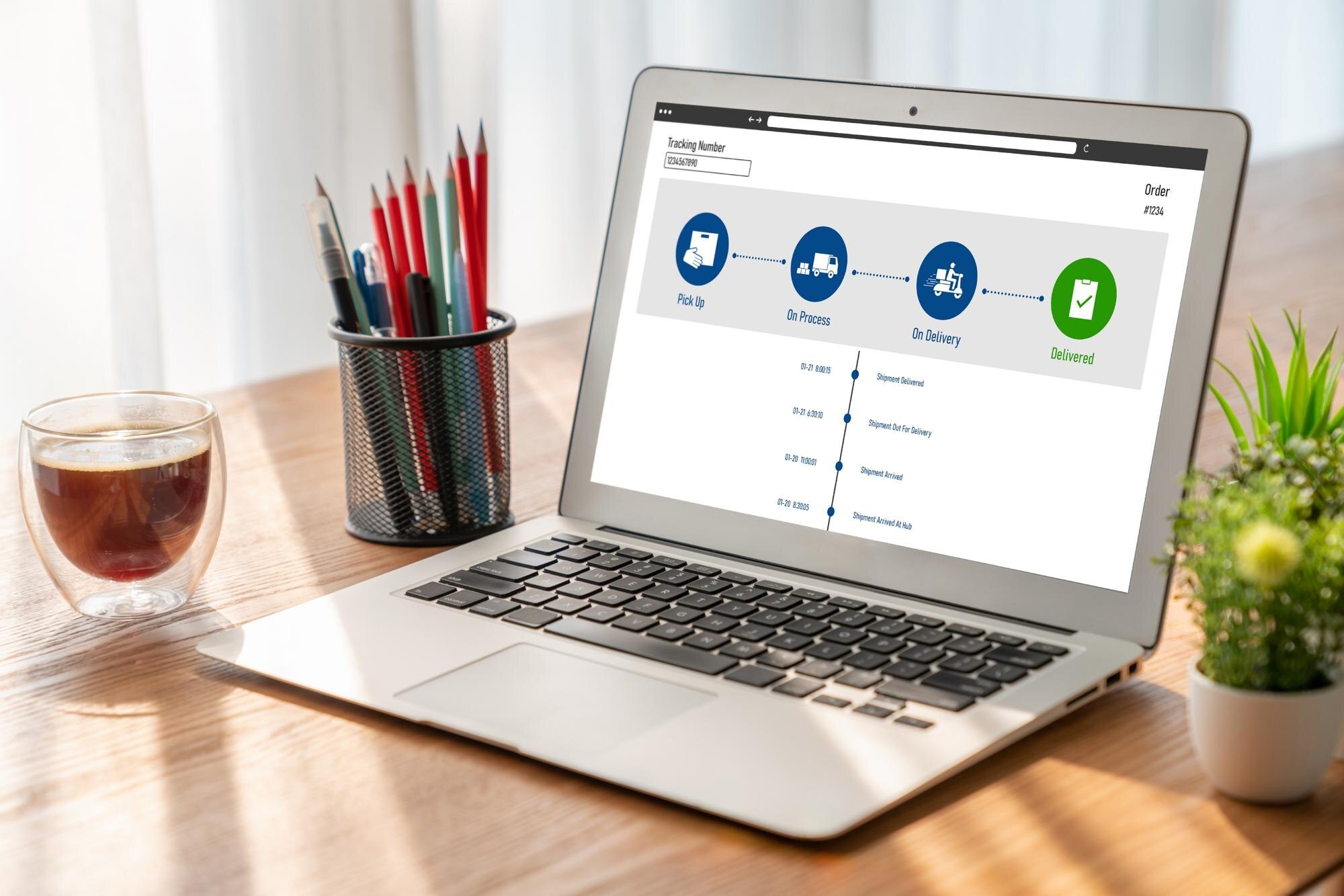 System śledzenia dostaw dla e-commerce i modnego biznesu online