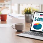 Oprogramowanie do obsługi danych e-commerce zapewnia modny pulpit nawigacyjny do analizy sprzedaży w handlu detalicznym online
